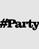 napisy dekoracyjne i tabliczki Napis na Ścianę 3D #PARTY