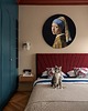 obrazy Dziewczyna z perłą - Jan Vermeer - okrągły obraz lub naklejka