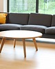 stoliki kawowe Dębowy Stolik Kawowy Okrągły / 90cm/100cm