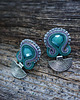 klipsy Małe etniczne klipsy soutache