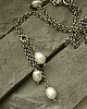 wisiory Perły na łańcuszku -  naszyjnik