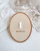 niemowlak - inne Tabliczka do zdjęć dla noworodka, tabliczka z miesiącami, pierwszy rok