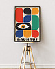 plakaty Minimalistyczny plakat - Bauhaus #1  - Do salonu, sypialni, biura