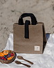 torby na zakupy Lunch bag - Torba na lunch - wegańska skóra - brązowa
