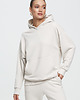 bluza z kapturem damska Bluza hoodie STUDIO Bianco damska