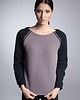 bluza bez kaptura damska BLUZA z suwakami
