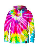 bluzy męskie Męska Bluza Expres Zamek DR.CROW Tie Die Colorful