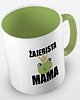 kubki Kolorowy kubek ŻAJEBISTA MAMA - mix kolorów