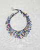 kolie 6973 Minimalistyczny choker ze szklanych koralików