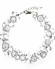 bransoletki srebrne Srebrna bransoleta z kryształów marki Swarovski