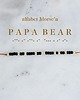 bransoletki złote PAPA BEAR - bransoletka z alfabetem Morse'a
