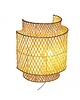 kinkiety Kinkiet Ścienny Kinkiet Bambusowy Bamboo