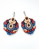 kolczyki soutache Kolczyki sutasz etno kolorowe