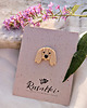 magnesy Magnes personalizowany z Twoim pieskiem, beżowy pies Cocker Spaniel,