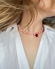 naszyjniki - inne Choker Raspberry