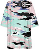 t-shirt damskie DR.CROW T-shirt Damski Oversize Camo Light