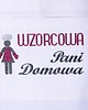 fartuchy kuchenne Fartuch Kuchenny bawełniany biały haftowany Wzorcowa Pani Domowa PREZENT