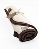 kocyki, kołderki, pościel dla dzieci Kocyk FloppyLove Cream & Brown Tags