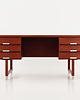 biurka Biurko tekowe, duński design, lata 70, producent: Eigil Petersens M