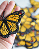 naszywki na ubrania Naszywka termo przylepna motyl Monarcha