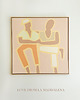 obrazy Obraz 100 x 100 cm Love from La Maddalena