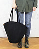 torby na ramię Shelly bag czarna torba nubuk syntetyczny vegan