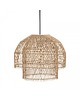 lampy wiszące Lampa Wisząca Pleciona Rattan Bardi