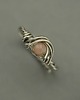 pierścionki - różne Pierścionek regulowany kamień słoneczny wire wrapping