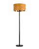 lampy podłogowe Lampa podłogowa kolor miodowy/złoty