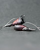 kolczyki wire wrapping Srebrne rustykalne kolczyki dzwonki