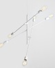 lampy wiszące Lampa wisząca minimalistyczna Twigo 6 - biała