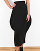 spódnice midi black skirt breeches