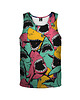 t-shirty dla dziewczynki Bokserka Top Girl DR.CROW Angry Sharks