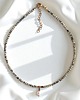 chokery Basic choker : jasper & pearl : jaspis i perła