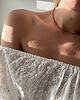naszyjniki - inne Minimalistyczny czerwony naszyjnik