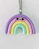 naszyjniki - inne Naszyjnik  Pastelowa Tęcza Kawaii