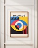 plakaty Minimalistyczny plakat - Bauhaus #25 - Do salonu, sypialni, biura