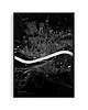 plakaty Toruń - mapa miasta  plakat z mapą Torunia