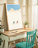 plakaty W górach na rowerze - plakat 50x70 cm
