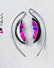kolczyki wire wrapping kolczyki NAIFARU