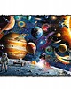 puzzle dla dzieci Puzzle drewniane KOSMOS Outer Space 240 elementów
