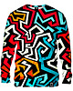 bluzy męskie Bluza Bez Kaptura Męska DR.CROW Crazy Style