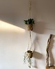 kwietniki Długi kwietnik na 2 doniczki taras/balkon boho