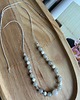 chokery Naszyjnik choker kwarc, agat, hematyt
