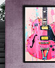 plakaty Gitara - grafika na plakacie