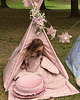 namioty i tipi dla dzieci Namiot tipi do ogrodu - Garden Pink