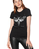 t-shirt damskie T-shirt damski UNDERWORLD Night Butterfly czarny