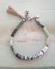 bransoletki z kamieni naturalnych Bransoletka patyczki labradoryt, opal, turkus, amazonit