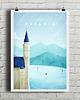 plakaty Bawaria - vintage plakat