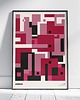 plakaty Plakat abstrakcyjny, abstrakcja, geometria - Dżungla, Jungle